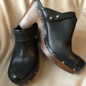 Ugg leather clogs size 11